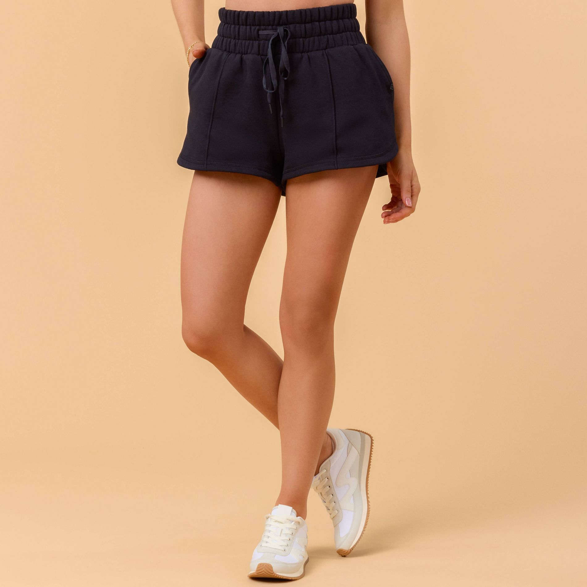 Blogilates Women's Mommy & Me Marshmallow Dolphin Shorts