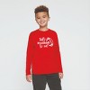 The Juniper Shop Talk Football To Me Ball Youth Long Sleeve Tee - 3 of 4