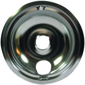 Range Kleen® Style B Chrome Drip Bowl, 1 Count (8 In.) in Silver - 1 of 2