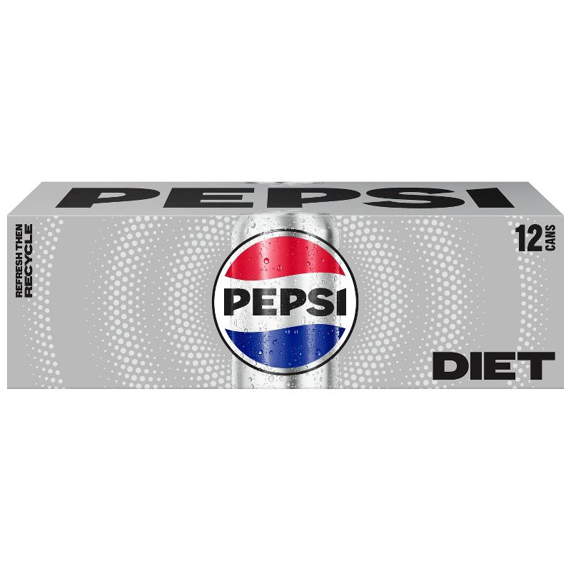 Diet Pepsi Cola Soda - 12pk/12 fl oz Cans, 3 of 5