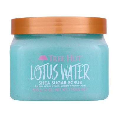 Tree Hut Lotus Water Shea Sugar Body Scrub - 18oz