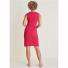 VENUS Womens Ruched Side High Low Dress - 2 of 4