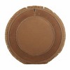 Wood Braided Frame Wall Mirror Beige - Olivia & May: Boho Chic, MDF, No Assembly Required - 4 of 4