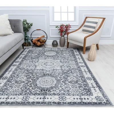 Rugs America Harper Abstract Vintage Area Rug