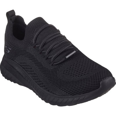 Women's SKECHERS Work Bobs Sport Squad Women's Electrical Hazard Slip-Resisting Athletic Work Shoe