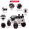12V Electric Ride On Car, Licensed Toyota Truck Ride On Car for Kids, Electric Toy Car with Parent Remote Control, 3 Speed, MP3 Music, LED Lights - 4 of 4