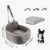 Unique Bargains Removable Comfortable Dog Car Seat 1 Pc - 2 of 4