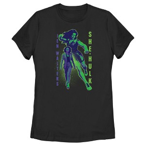 Women's She-Hulk: Attorney at Law Brains and Muscles T-Shirt - 1 of 4