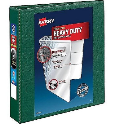 Avery 1 1/2" 3-Ring View Binder Green (79173) 831501