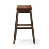 Maven Lane Sophia Backless Bar Stool With Faux Leather 31" - 4 of 4