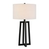 Hampton & Thyme 24.5" Tall Table Lamp with Fabric Shade - image 3 of 4