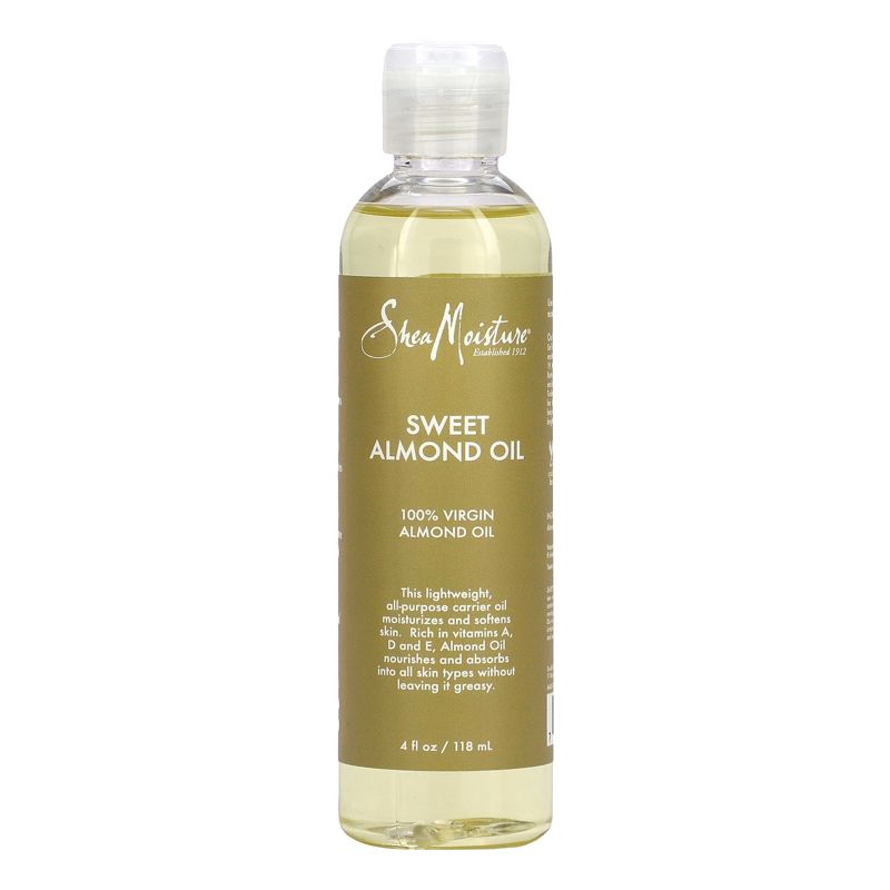 SheaMoisture Sweet Almond Oil, 4 fl oz (118 ml), 1 of 3