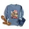 Simply Sage Market America Vibes Cowboy Boots Garment Dyed Sweatshirt - 3 of 4