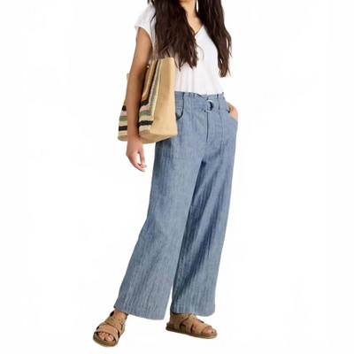 Women's Teakie Stripe Trouser - White Stuff