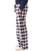 #followme Ultra Soft Fleece Men's Plaid Pajama Pants with Pockets - 2 of 3