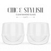 Elle Decor Double Wall Glass Coffee Mugs, Set of 2, Glasses for Tea, or Espresso, Insulated, Heat Resistant, and Lightweight Tumblers - 4 of 4