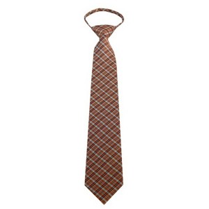 Men's Stripe 3.25 Inch W And 20 Inch L Zipper Neckties - 1 of 3