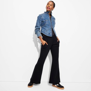 Women's Mid-Rise Flare Sweatpants - Wild Fable™ - 1 of 3
