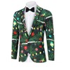 Tuxedo Jackets for Men One Button Slim Fit Formal Suits Blazer with Bow Tie Formal Blazer for Men - 3 of 4