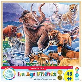 MasterPieces Inc Ice Age Friends 48 Piece Real Wood Jigsaw Puzzle
