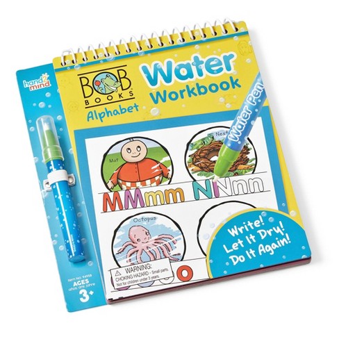 Hand2mind Bob Books Alphabet Water Workbook With Pen : Target
