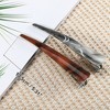Unique Bargains Women's Metal Long Duckbill Hair Clips Amber Gray 5.31"x0.83"x1.18" 2 Pcs - 4 of 4