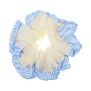 Unique Bargains Stripe Scrunchie 1 Pc - 1 of 4