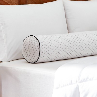 Charcoal Infused Memory Foam Body Pillow with Knitted Polyester Cover