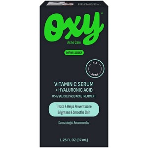 Oxy Hydrating Salicylic Acid Serum & Hyaluronic Acid Vitamin C Face Acne Serum - 1.25 fl oz - 1 of 4