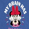 Women's - Disney - My Brain Too Many Tabs Short Sleeve Graphic T-Shirt - 2 of 4