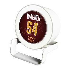 NFL Washington Commanders Players Game Tactic Night Light Charger and Bluetooth Speaker - 1 of 3