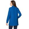 Woman Within Plus Size Petite Perfect Long-Sleeve Mockneck Tee - 3 of 4