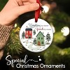 Lomsoe Neighbor Christmas Ornament 2025 for Women Men Friends Neighbor Xmas Gift for Christmas Tree Christmas Decor Christmas Gift - 3 of 4