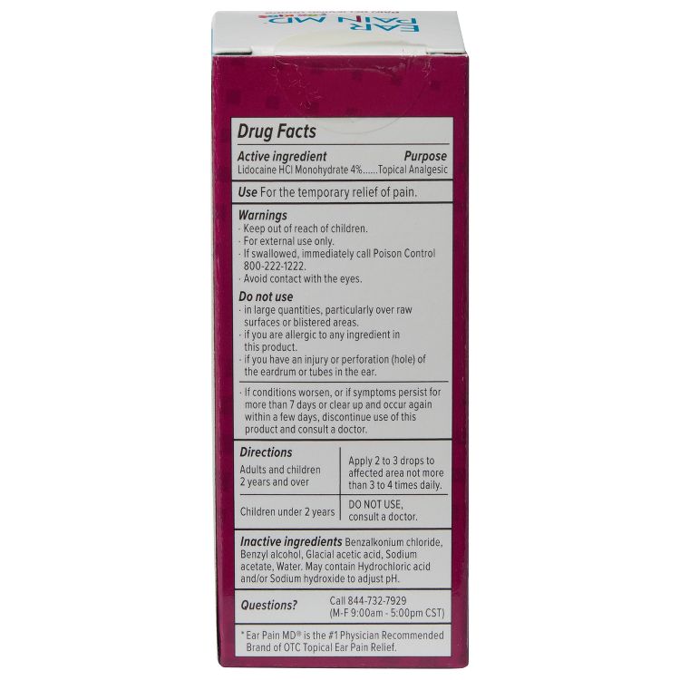Eosera Ear Pain MD For Kids' Pain Relieving Drops Ear Treatment - 5ml, 6 of 8