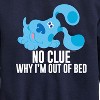 Boys' - Blue's Clues & You! - No Clue Why I'm Out Of Bed Graphic Long Sleeve Fleece Sweatshirt - 2 of 4