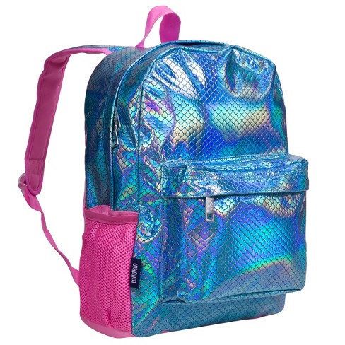 Wildkin 16 inch Kids Elementary School And Travel Backpack mermaid Scales Target