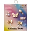 Crocs Jibbitz Purple Pearl Gold Jewelry Shoe Charms 5pk - 4 of 4