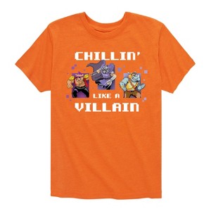 Boys' - Teenage Mutant Ninja Turtles - Chillin Like A Villain Short Sleeve Graphic T-Shirt - 1 of 4