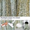 Area Rug, Home Decor Washable Modern Solid Braided Print Rug - Non-Slip Low Pile Neutral Carpet for Farmhouse Living Room Bedroom Dining Dorm - 4 of 4