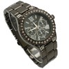 Gunmetal Metal and Rhinestiones Women Watch - 3 of 4