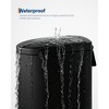 13 Gal / 50 L Stainless Steel Kitchen Trash Can with Lid, Slim Step-On Garbage Bin, Rustproof Trash Can with Soft Close, Inner Bucket & Rear Handle - 4 of 4