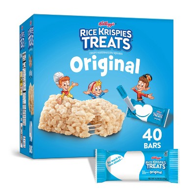 Rice Krispies The Original Treats Crispy Marshmallow Cereal Bars - 40ct - Kellogg's