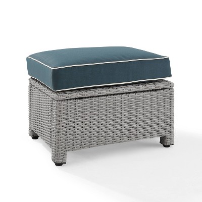 Bradenton Outdoor Wicker Ottoman - Crosley
