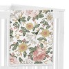 Sweet Jojo Designs Baby Girl Toddler Blanket Vintage Floral Pink Green and Yellow - 4 of 4