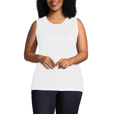 Lands' End Women's Supima Cotton Tank Top