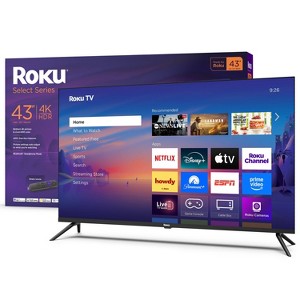 Roku 43" Select Series 4K HDR Smart Roku TV with Roku TV Remote - 1 of 4