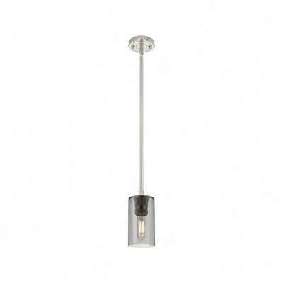 Crown Point - 1 Light Pendant In Industrial Style-8.38 Inches Tall and 3.88 Inches Wide