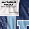 Upper Iowa University Logo Dots Silky Touch Blanket White 50x60 - 4 of 4