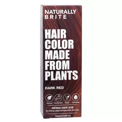 BRITE Naturally Henna Hair Dye Dark Red - 2.53 fl oz