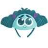 HalloweenCostumes.com One Size Fits Most   Kids Disney Pixar Inside Out Envy Character Headband Halloween Costume Accessory,  Purple/White/Blue - 3 of 4
